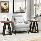 FROMJBEST End Table Set of 2, Side Table, Nightstand, Sofa Side Table - Image 2