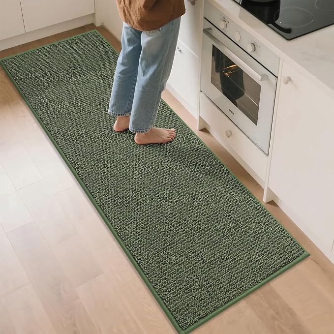 BEQHAUSE Kitchen Runner Rugs 24"x72", Kitchen Mats by BEQHAUSE