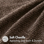 MIULEE Decorative Couch Throw Pillow Covers 16x16 Inch Dark Brown 2 Pack | - Image 5