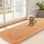 OLANLY Dog Door Mat for Muddy Paws 59x20, Super Absorbent Chenille Mud Mat | by OLANLY