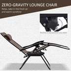 Outsunny Zero Gravity Chair Set - Image 3