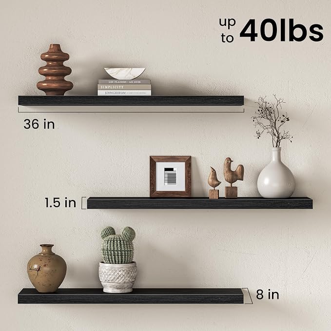 Fun Memories 36Inch Floating Shelves - Image 3