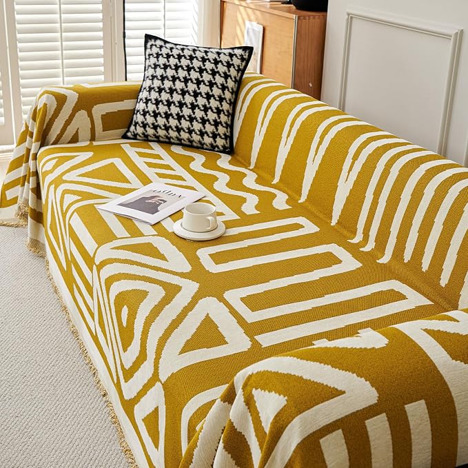VClife Couch Cover Bohemian Large Couch Covers - Image 7