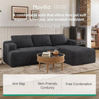 Novilla L-Shape Sectional Couches - Image 10