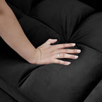 65 Inch Convertible Sleeper Sofa, 3-in-1 Sleeper Loveseat - Image 4