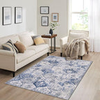 Lahome Moroccan Washable Small Area Rug, 3x5 Rugs - Image 2
