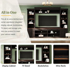 Merax Minimalist Entertainment Wall Unit Set - Image 2