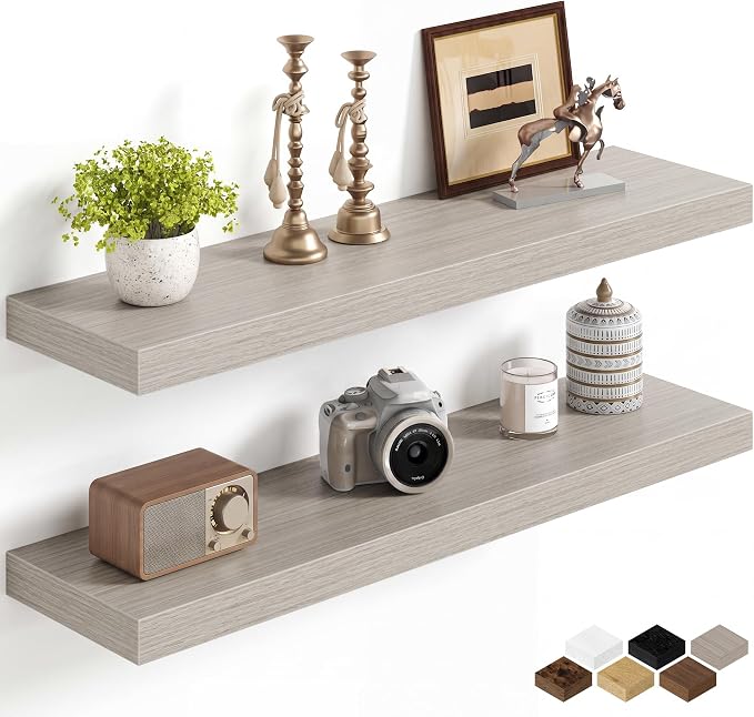 Fun Memories 32Inch Floating Shelves by FunMemories
