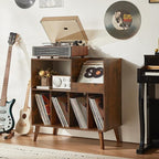LELELINKY Large Record Player Stand, Turntable Stand - Image 8