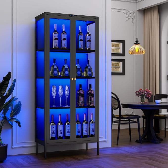 Polup Glass Display Cabinet - Image 8