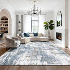 8x10 Washable Area Rugs for Living Room, Dining Room, Playroom by Srugn