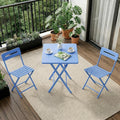 GarveeTech 3-Piece Folding Bistro Set, Heavy Duty Outdoor Patio Furniture by GarveeTech