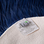Ashler Faux Fur Rug, Fluffy Shaggy Area Rug Ultra Soft 2 x 3 Feet Sheepskin Fur - Image 7