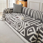 VClife Bohemian Sofa Cover for Dog, Non Slip Couch Covers for 3-4 Cushion Couch - Image 8