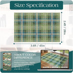 Plaid Outdoor Rug - Image 2
