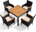 Devoko 5 PCS Furniture, Patio Conversation Set by DEVOKO