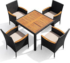 Devoko 5 PCS Furniture, Patio Conversation Set by DEVOKO