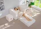 MAXYOYO Folding Sofa Couch, Convertible Floor Sofa - Image 2