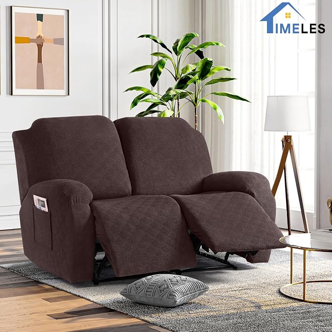 Timeles Recliner Covers Recliner Loveseat Covers Reclining Couch Covers Sofa - Image 6