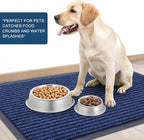 OLANLY Front Door Mat 47x30, Waterproof Heavy-Duty Indoor Outdoor Doormat | Blue - Image 6