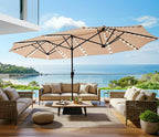 SUPERJARE 13ft Outdoor Patio Umbrella - Image 6