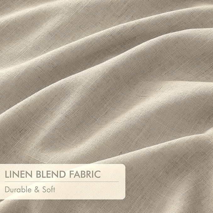 MIULEE Burlywood Birch Pinch Pleated 100% Blackout Curtains 40x102 Inches | - Image 6