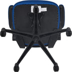 Flash Furniture Kelista Mid-Back Blue Mesh Swivel Ergonomic Task Office Chair - Image 12