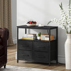 TUTOTAK Large Night Stand with Charging Station, Nightstand with USB and Type-C - Image 7