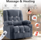 Swivel Rocker Recliner Chair - Image 4