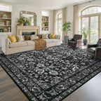 9x12 Ft Extra Large Area Rugs for Living Room, Soft Non-Slip Machine Washable by Lo%CC%80utiRootHome