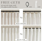 Natural Extra Wide Pinch Pleat Linen Curtains 70x108 Inches Long | 70 Inch Wide - Image 4