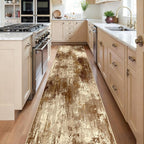 RELEANY Washable Runner 2'x10' Abstract Area Rug - Image 2