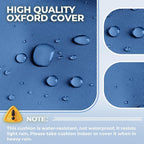 Outdoor Chaise Lounge Chair Cushion Waterproof 74.4 x 22 x 4.7 Inches Lounge - Image 7