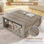 SEDETA 31.5" Lift Top Coffee Table - Image 5