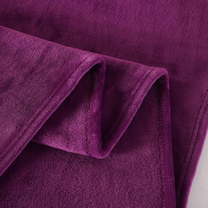 TASTHROW Large Flannel Fleece Throw Blanket, 50×70 Inch | Cozy Lightweight - Image 4