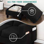 SUNLEI Convertible Sectional Couch Sofa - Image 4