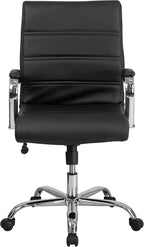 Flash Furniture Whitney Mid-Back Swivel LeatherSoft Desk Chair - Image 13