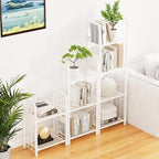 Bookshelf Storage Shelf Small Bookcase Freestanding Storage Stand - Image 5