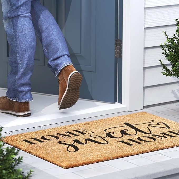 Barnyard Designs Front Door Welcome Mat | Printed Polyester Outdoor Rug - Image 4
