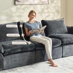 Vamcheer U Shaped Cloud Couch - Image 3