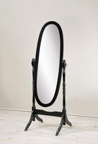 Roundhill Furniture Traditional Queen Anna Style Wood Floor Cheval Mirror by RoundhillFurniture