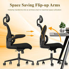 SUNNOW Ergonomic Office Chair, Comfy Mesh Desk Chair, High Back Computer Gaming - Image 6