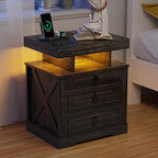 WOOVIVS Side Table Set of 2 - Image 9