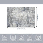 7x10 Rug for Living Room Washable – Non-Slip Soft Carpet for Bedroom Dining Room - Image 2