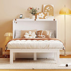Harper & Bright Designs Full Size Murphy Bed, Full Murphy Cabinet Bed - Image 3