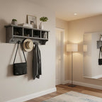 Alaterre Furniture Pomona Entryway Coat Rack – Rustic Farmhouse 48-Inch - Image 6