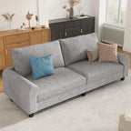 EASE MOOSE 70.6" Velvet Loveseat Sofa, Soft Deep Seat Couches by EASEMOOSE