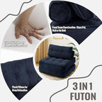 Folding Sofa Bed Convertible Sleeper Chair 33" - Image 4