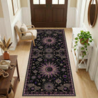 Vacuum-Friendly, 2x6 Washable Area Rug by meejou