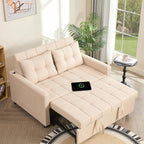 GOSUHI 52" Sleeper Sofa with Pull-Out Bed, 3-in-1 Convertible Sofa Bed by GOSUHI